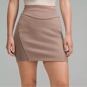 Lululemon Scuba High-Rise Mini Skirt
